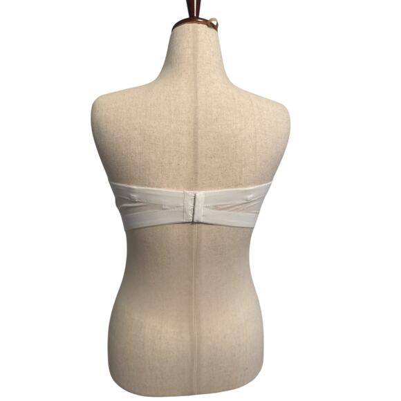 Cosabella white lace strapless bra sz 36D - Picture 3 of 8